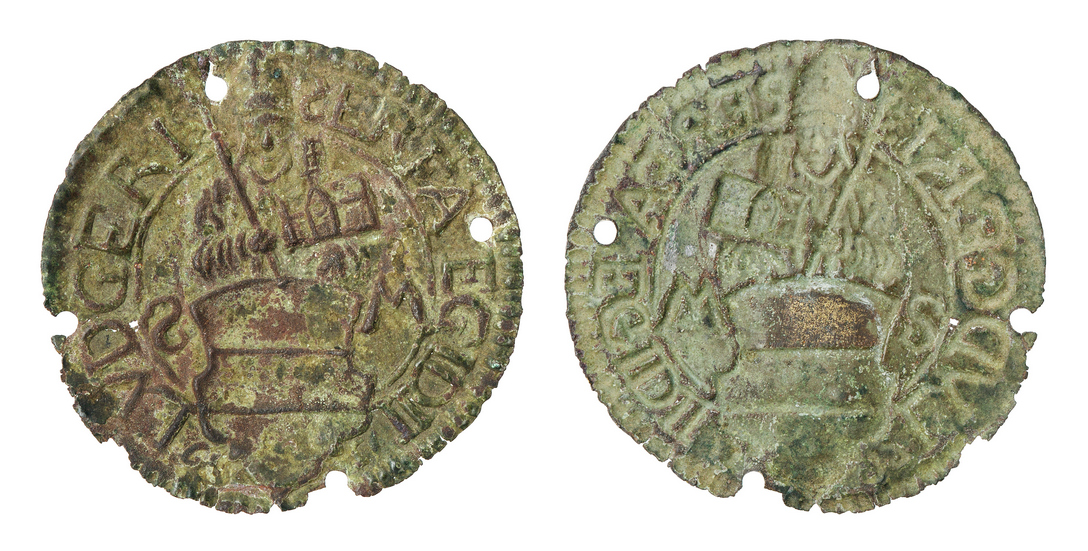 Bettlerzeichen der Stadt Münster, 1597 oder 1599
Bronze, geprägt, Dm. 37,5 mm
Inv.Nr. 11231 Mz
